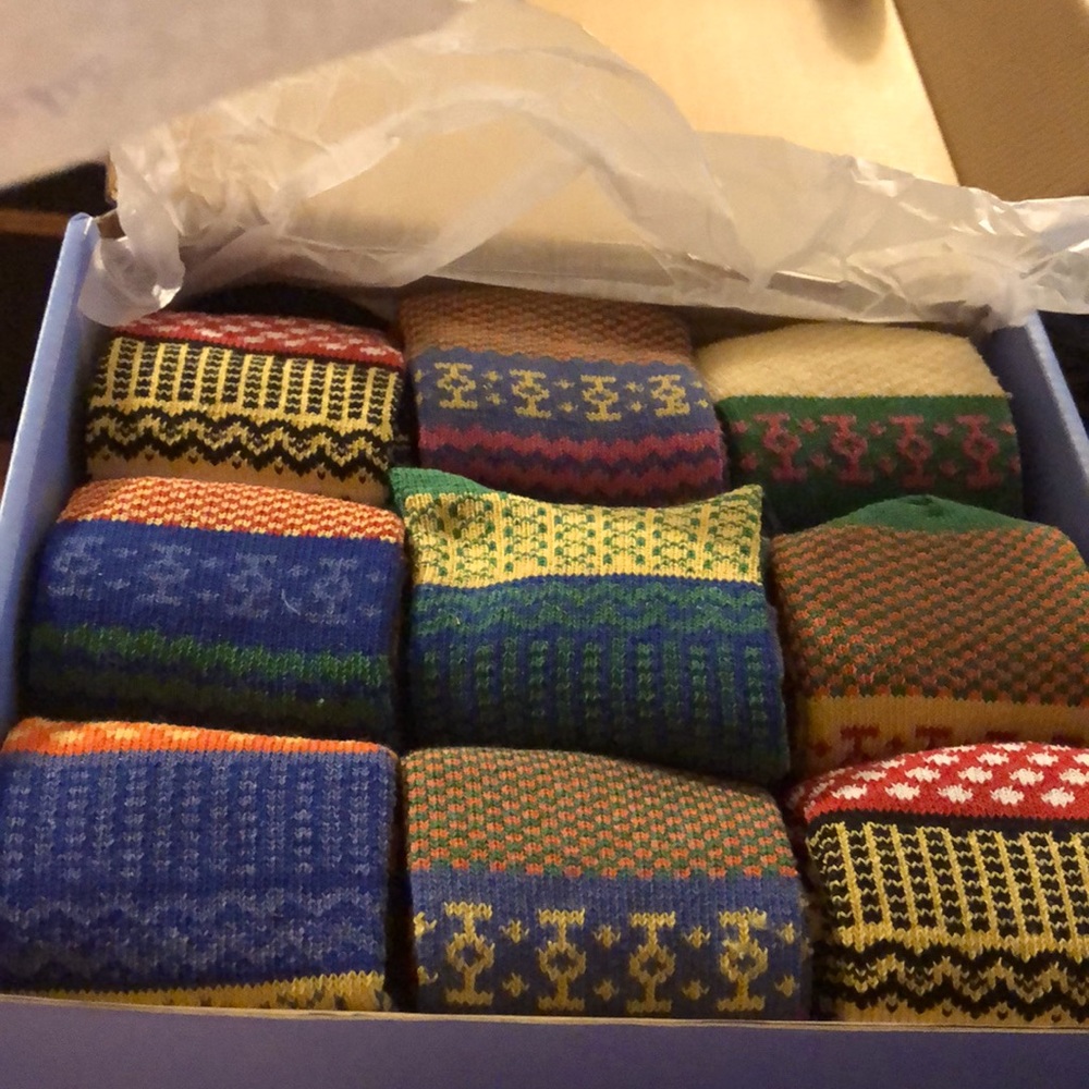 Three pines socks 9 pairs